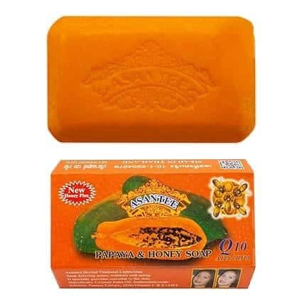 Savon éclaircissant à la papaye Assantee Asan Tea Thai 135g