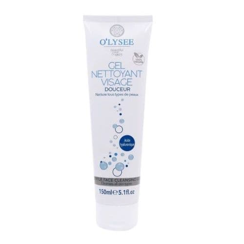 Gel nettoyant visage douceur à l'acide hyaluronique O.LYSEE 150ml
